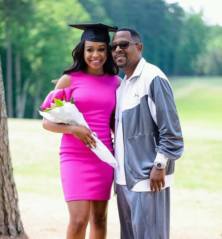 Live From the Field: Martin Lawrence and Daughter Jazmine Lawrence, Graduate from Duke University, CONGRADULATION! IHU-I HEAR YOU!