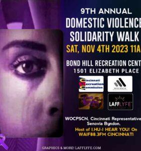 9th Annual WOCPSCN Domestic Violence Solidarity Walk.