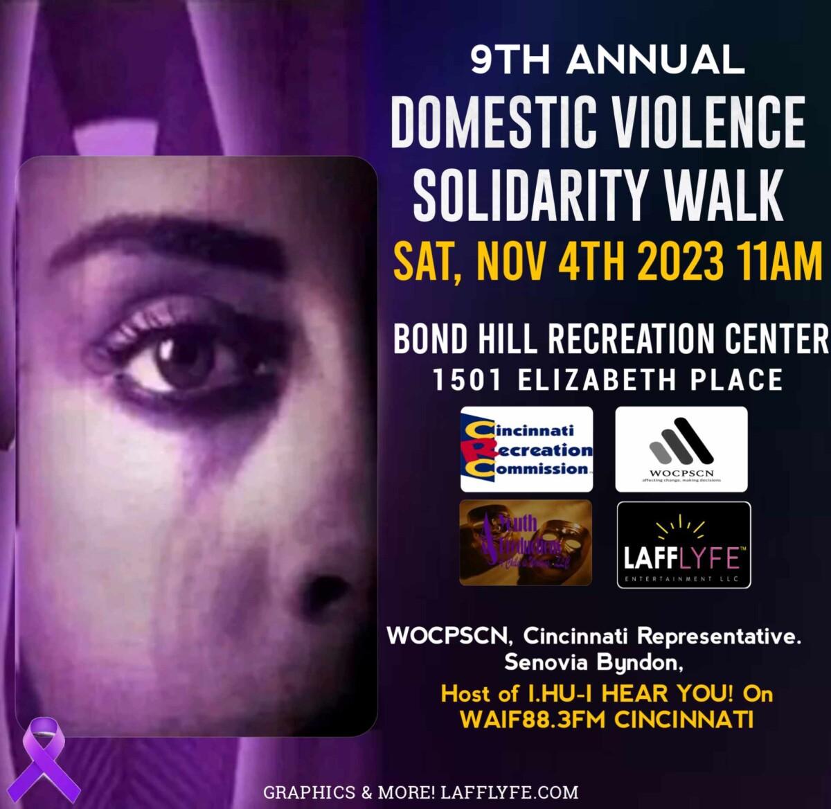 9th Annual WOCPSCN Domestic Violence Solidarity Walk.