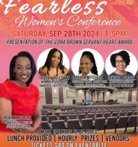 Bold & Fearless Women’s Conference.