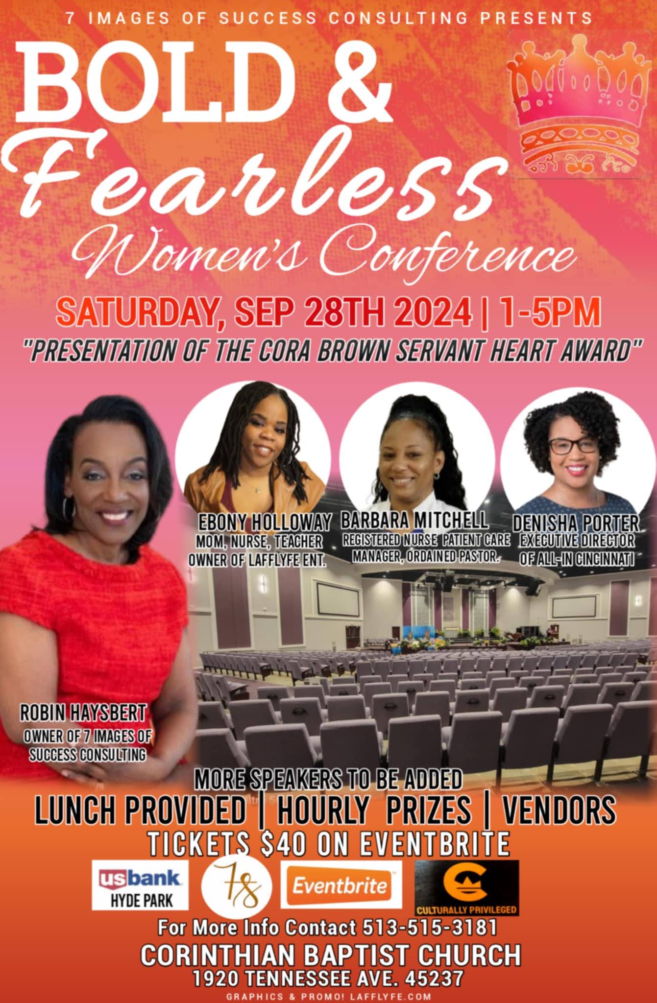 Bold & Fearless Women’s Conference.